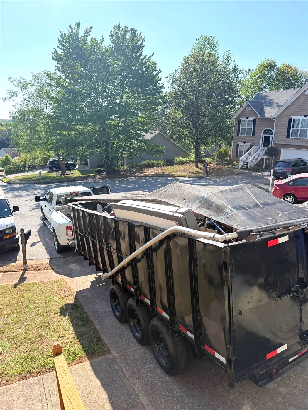 Junk-fil-A truck ready for a job