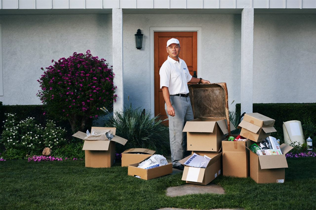 Recent junk removal job