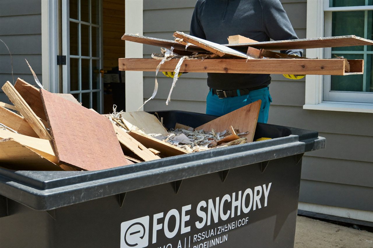Recent junk removal job